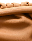 Calfskin Teen Pouch Caramel