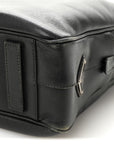 Saffiano Travel Briefcase Black