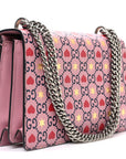 Calfskin Valentine's Day Exclusive Small Dionysus Bag Pink