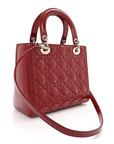 Patent Cannage Medium Lady D1OR Red