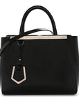 Patent Vitello Elite Petite 2Jours Tote Black