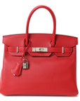 Epsom Birkin 30 Rouge Vif