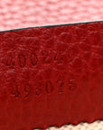Dollar Calfskin Swarovski Crystal Small Dionysus Shoulder Bag Hibiscus Red
