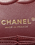 Caviar Quilted Small Double Flap Black