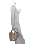 Taurillon Clemence Picotin Lock 22 MM Etoupe