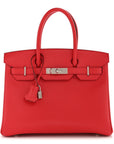 Epsom Birkin 30 Pivoine