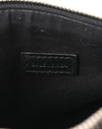 Agneau Arena Crystal Neo Nano Cagole Handbag Black