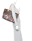 LV X TM Monogram Flowers Neverfull MM