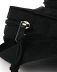 Nylon Logo Explorer Crossbody Messenger Bag Black