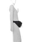 Tessuto Nylon Montagna Belt Bag Black