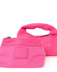 Grained Calfskin Mini The Sack Bag Hot Pink