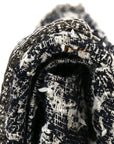 Tweed Camellia Quilted 2.55 Reissue 226 Flap Ecru