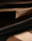 Nova Check Patent Small Chester Bowling Bag Black