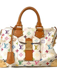 Monogram Multicolor Speedy 30 White