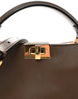 Vitello Tahiti Burro Bi-Color Medium Peekaboo Iconic Essentially Satchel Maya Camelia Confetto