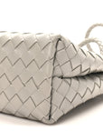 Nappa Intrecciato Small Andiamo Shoulder Bag Sterling
