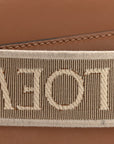 Calfskin Jacquard Mini Gate Dual Bag Tan