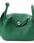 Taurillon Clemence Mini Lindy 20 Vert Vertigo