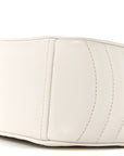 Soft Calfskin Diagramme Camera Bag White