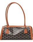Goyardine Bonbonniere Bag Black Gold