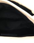 Crinkled Calfskin Matelasse Monogram Baby Niki Chain Satchel White