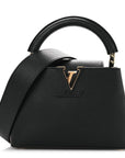 Taurillon Mini Capucines Black