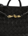 Nappa Intrecciato Small Andiamo Shoulder Bag Fondant