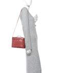 Goyardine Muse Vanity Case Red