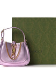 Laminated Nappa Nano Jackie 1961 Hobo Metallic Pink