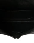 Grained Lambskin Cassandre Envelope Pouch Black