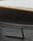 Baby Drummed Calfskin Nano Luggage Kohl