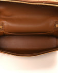 Suede Intrecciato Bang Bang Vanity Case Amber