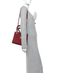 Patent Cannage Medium Lady D1OR Red