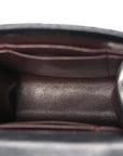 Caviar Quilted Classic Phone Holder Black