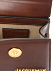 Smooth Calfskin Le Chiquito Dark Brown