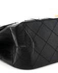 Aged Calfskin Quilted 2.55 Reissue 227 Flap Black
