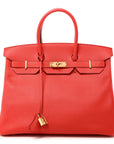 Epsom Birkin 35 Rose Jaipur