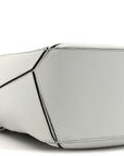 Calfskin Small Puzzle Bag Kaolin