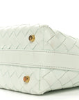 Calfskin Nappa Intrecciato Mini Wallace Glacier Muse