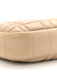 Lambskin Quilted Small Lola Camera Bag Oat Beige