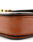 Triomphe Canvas Calfskin Medium Triomphe Bag Tan