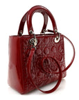 Patent Cannage Medium Lady D1OR Red