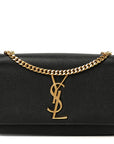 Grain De Poudre Small Monogram Kate Satchel Black