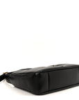 Padded Lambskin Le 5 A 7 Hobo Black