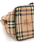 Haymarket Check Eden Tote Chocolate