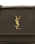 Grained Lambskin Monogram Mini Niki Chain Satchel Light Musk