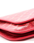 Goyardine Le Jardin Plumet Wallet Clutch Fuchsia