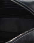 Calfskin Matelasse Monogram Lou Belt Bag Black