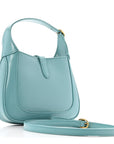 Boarded Dyana Lux Calfskin Mini Jackie 1961 Hobo Dusty Azure