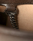 Monogram Jumbo GG Textured Dollar Calfskin Super Mini Dionysus Shoulder Bag Camel Ebony New Acero